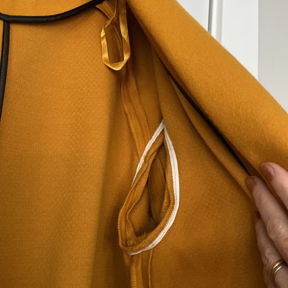 Topshop Nordstroms Mustard Oversized Long Coat Zara Anthropologie Mango Bloggers - Picture 10 of 13